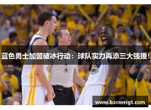 蓝色勇士加盟破冰行动：球队实力再添三大强援！